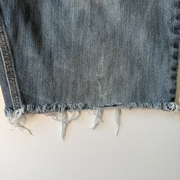 Carhartt Denim Cutoff Shorts from Men's Size 34 Jeans Medium Wash Carhartt - Picture 6 of 16